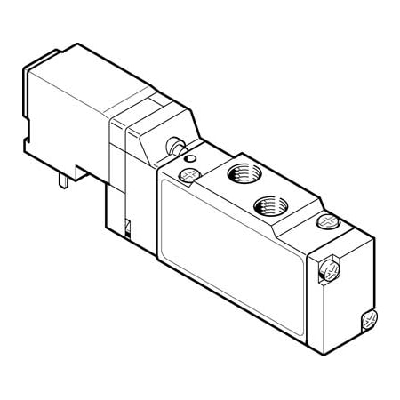 Festo Solenoid Valve MEH-5/2-1/8-P-S-I-B MEH-5/2-1/8-P-S-I-B